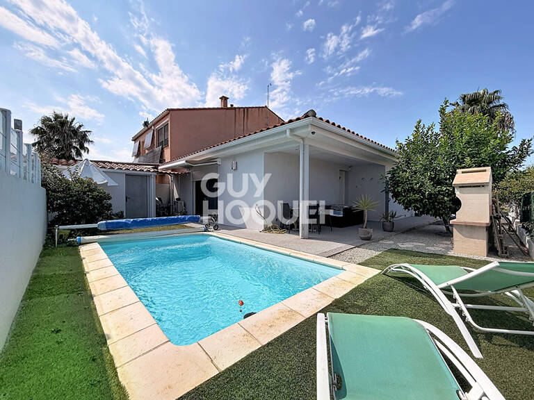 Maison récente de plain pied, avec piscine, 4 pièces de standing à vendre à Cabestany (66330) — photo 1