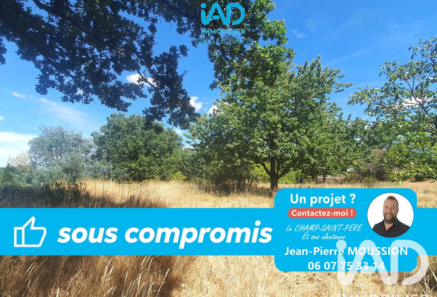 Vente Terrain à bâtir 1 388 m&sup2; — photo 1