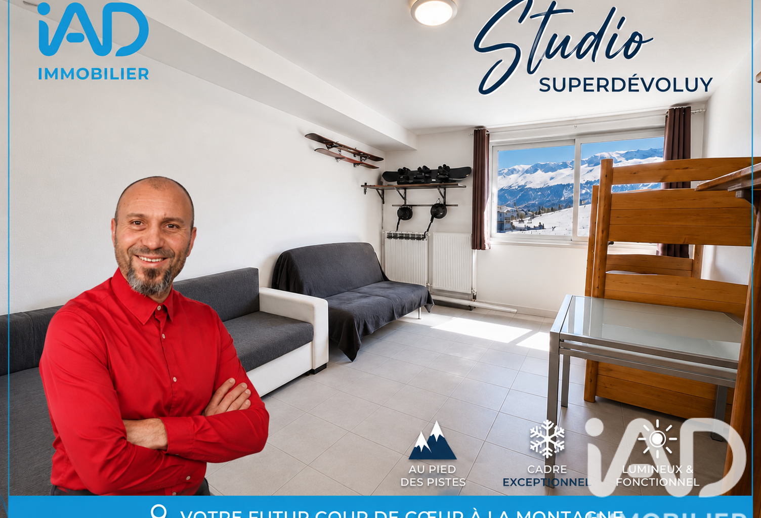 Vente Studio 1 pièce — photo 1