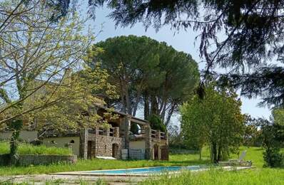 Maison 98 m2 sur terrain 4350 m2, piscine, garage, atelier — photo du bien