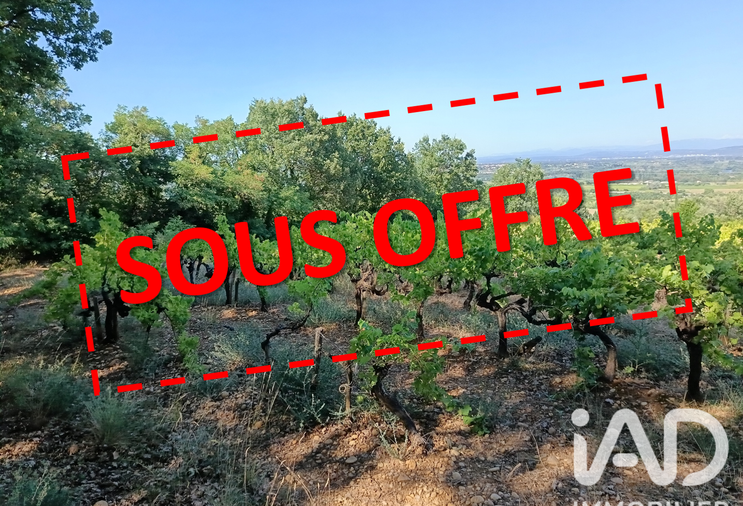Vente Terrain agricole 4 870 m&sup2; — photo 1