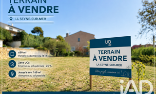 Terrain  639 m² à vendre à La Seyne-sur-Mer (83500)