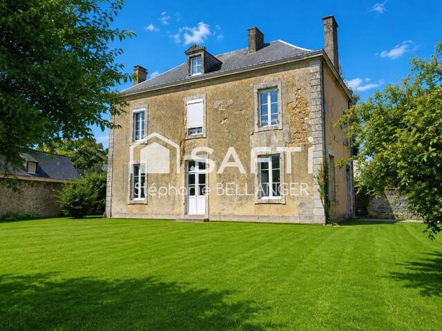 Ancien presbytère rénové de 212m2, 6 chambres, 1400m2 terrain clos — photo du bien