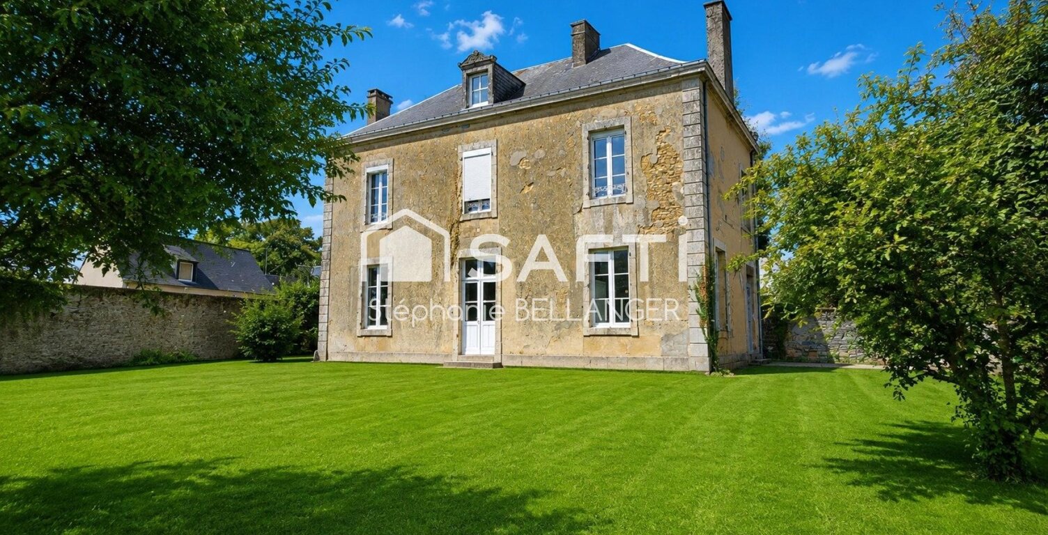 Ancien presbytère rénové de 212m2, 6 chambres, 1400m2 terrain clos — photo 1