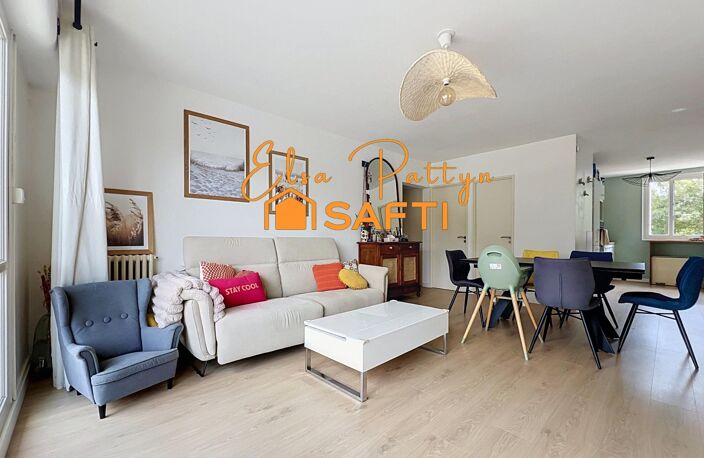 À VENDRE  APPARTEMENT 3 PIÈCES AVEC BALCON  CAEN — photo 2