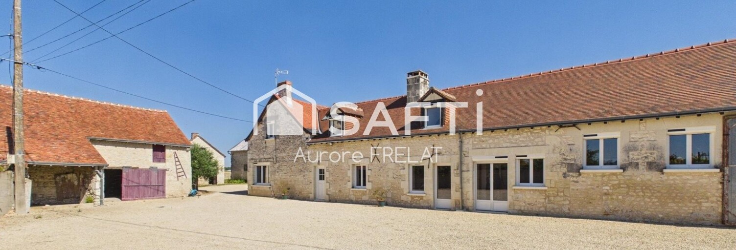Maison 8 Pièces 260 m² à vendre à Sazilly (37220)
