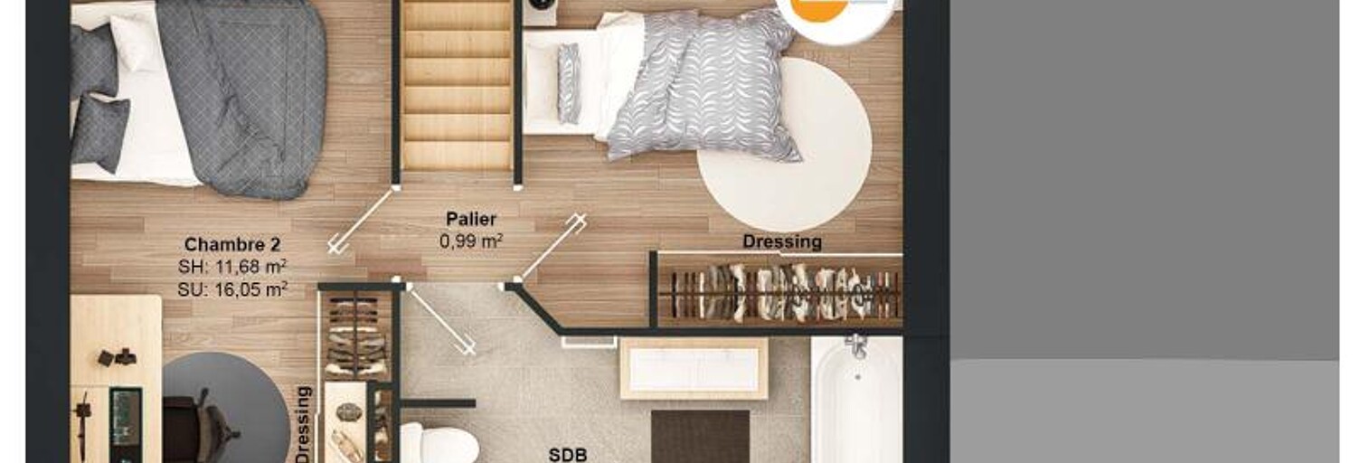 Maison 5 Pièces 70 m² à vendre à Saint-Domineuc (35190)