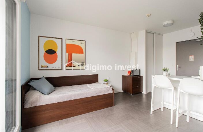 Studio vue dégagée avec porte-fenêtre - dernier étage — photo 3