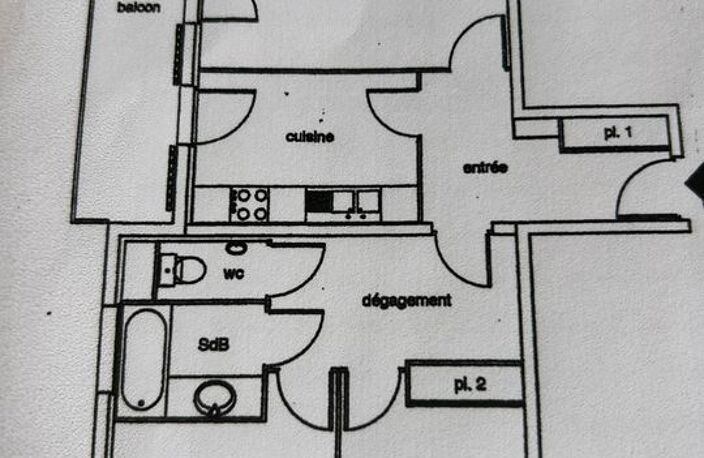 Appartement de 73m2 à louer sur Bordeaux — photo 3