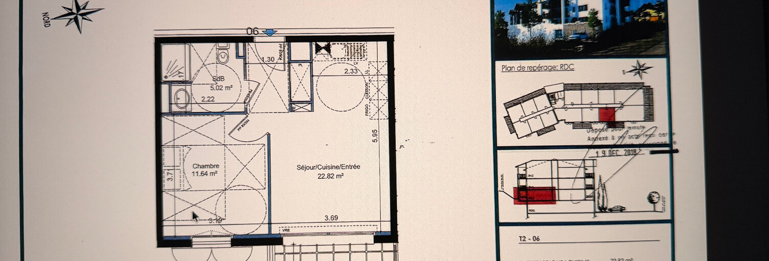 Appartement 2 Pièces 40 m² à louer à Ciboure (64500)
