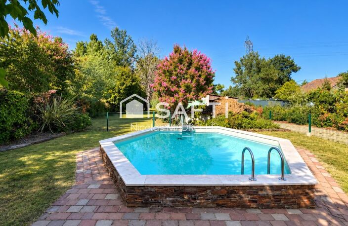 Maison en pierre de caractère avec piscine — photo 2