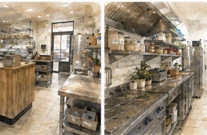 Vente Traiteur 100 m&sup2; — photo 4