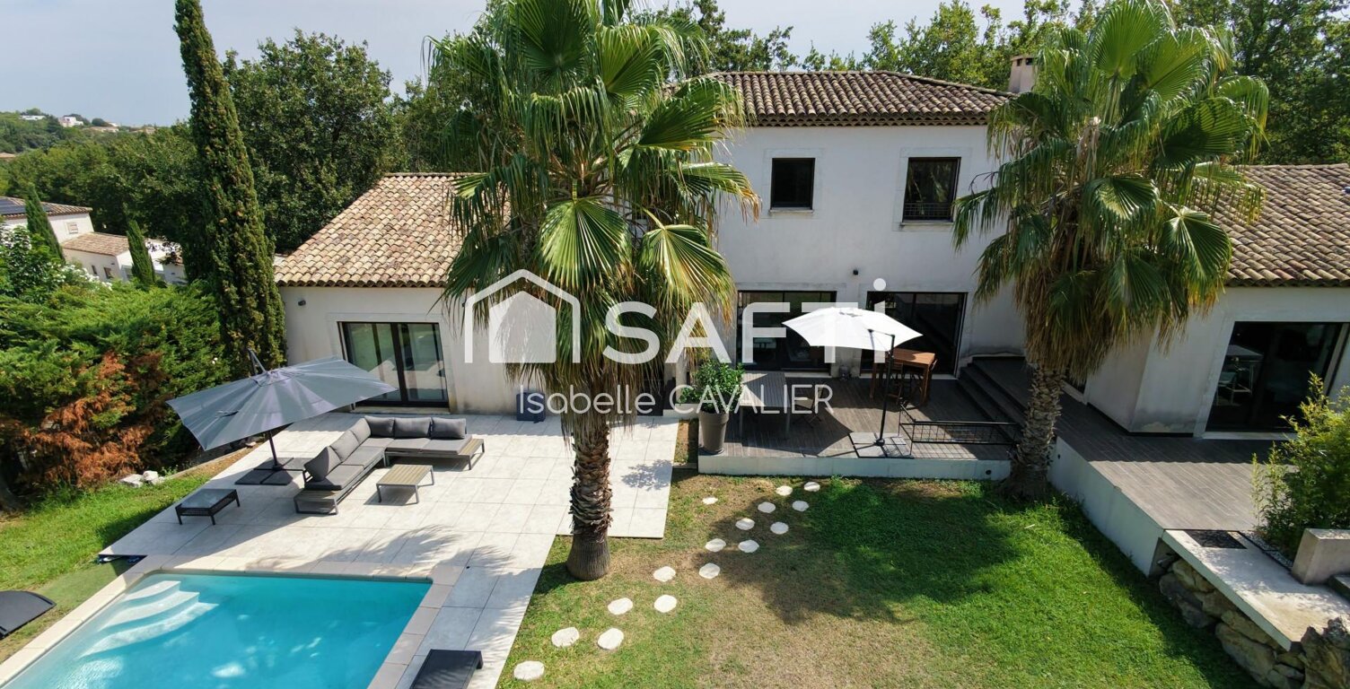Rochefort-du-Gard  Villa d'architecte contemporaine avec piscine — photo 1