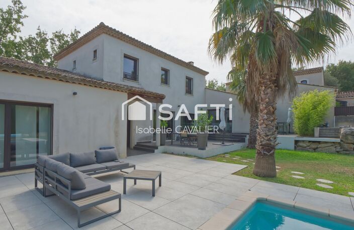 Rochefort-du-Gard  Villa d'architecte contemporaine avec piscine — photo 2