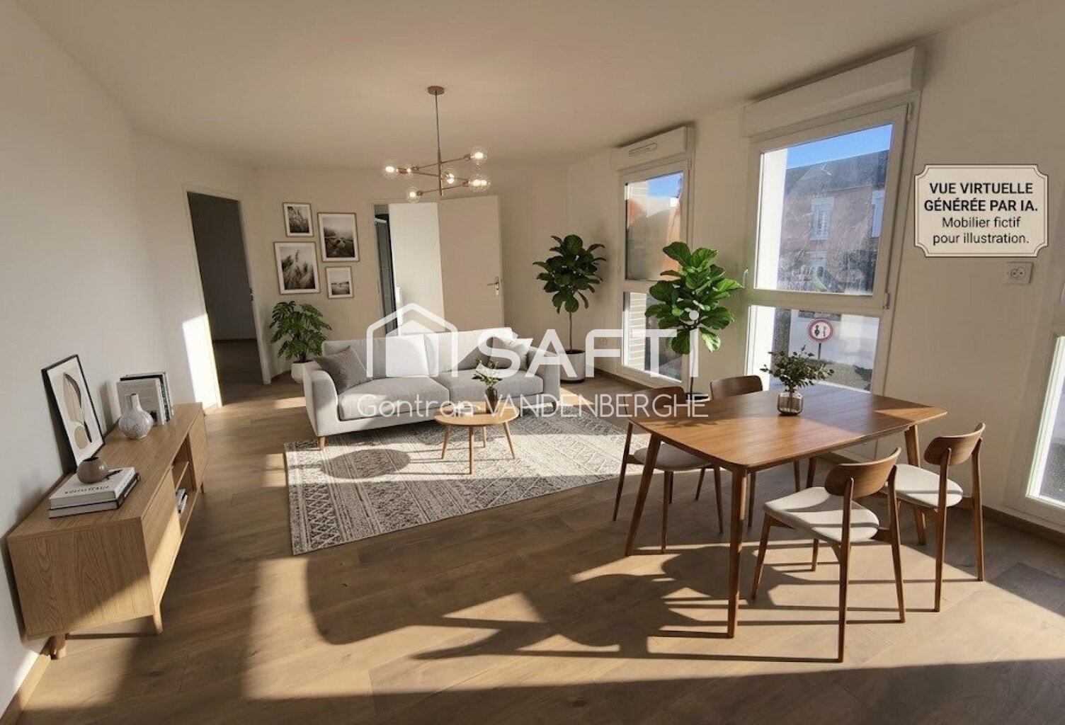 Appartement R+1  2chambres — photo 1