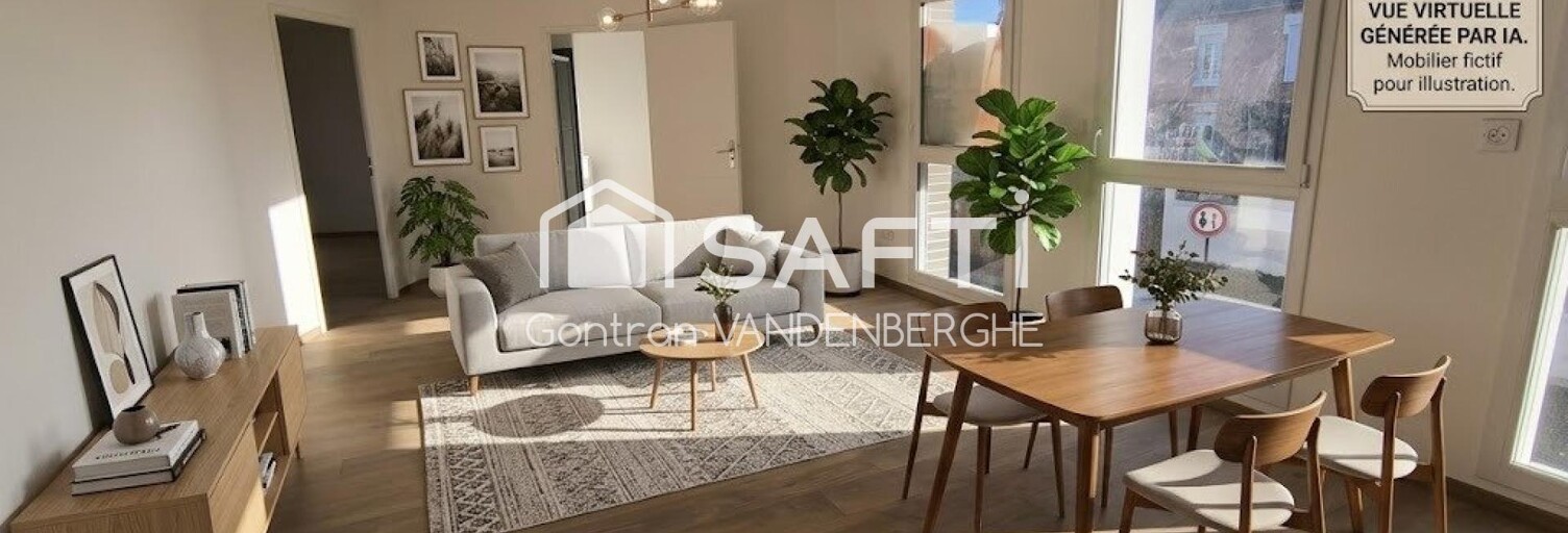 Appartement 3 Pièces 73 m² à vendre à Saint-Laurent-Blangy (62223)