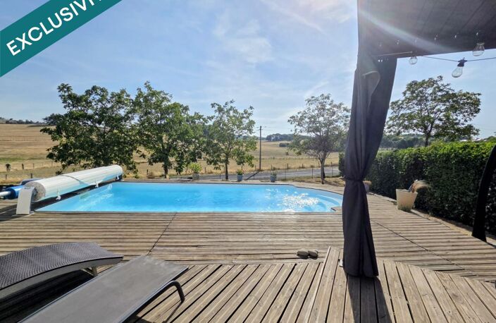 Jolie maison récente avec vue dégagée d'environ 131 m² avec piscine et grand jardin au calme — photo 3