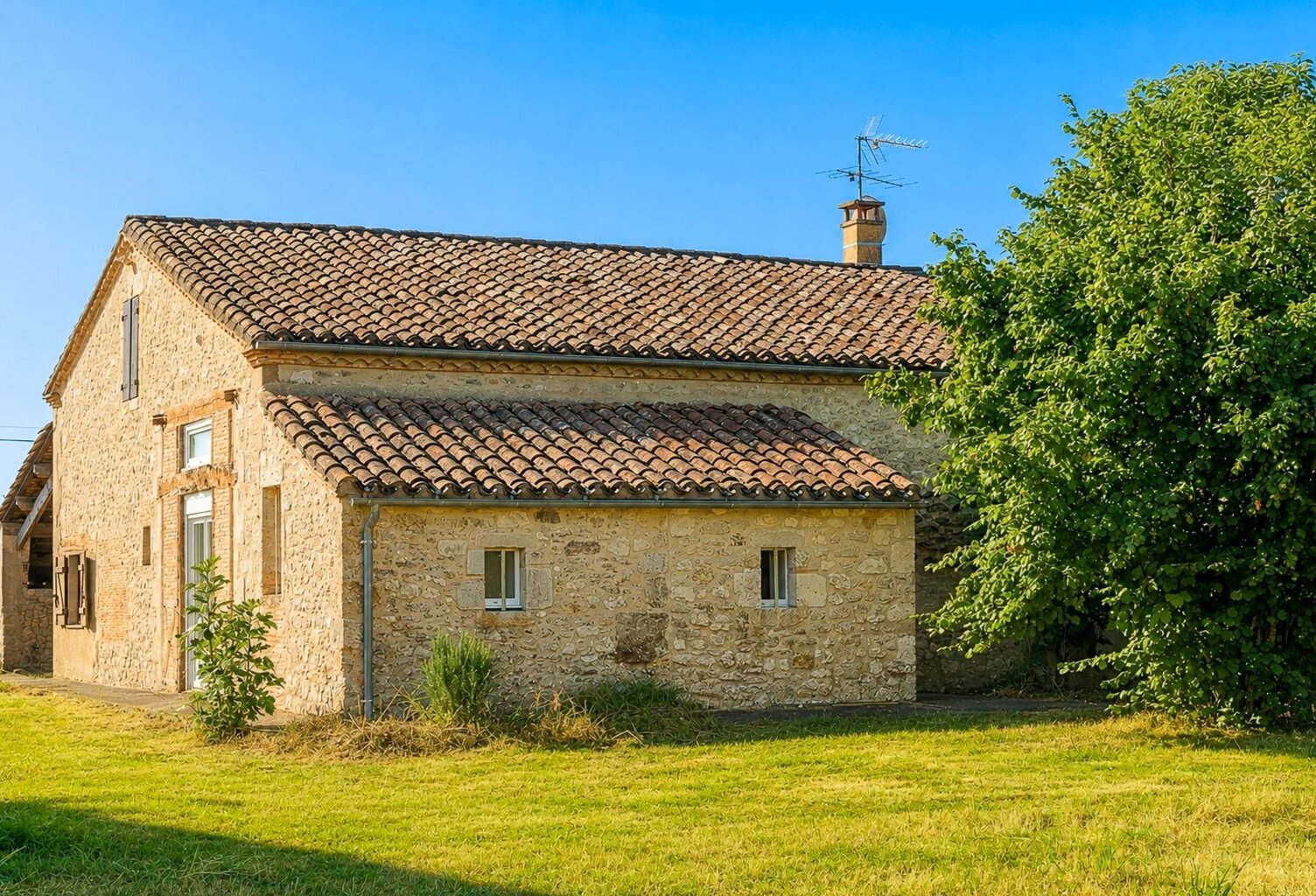 Ancienne fermette rénovée en pierre - à vendre - 4 Chambres -  PAULHIAC (47) proche de Monflanquin — photo 1