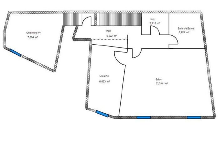 Appartement à vendre 3 pièces GRASSE (06) — photo 5
