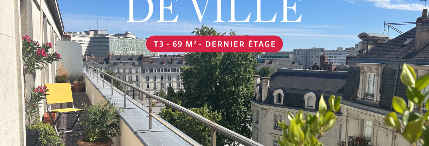 Appartement 3 Pièces 68 m² à vendre à Nantes (44000)