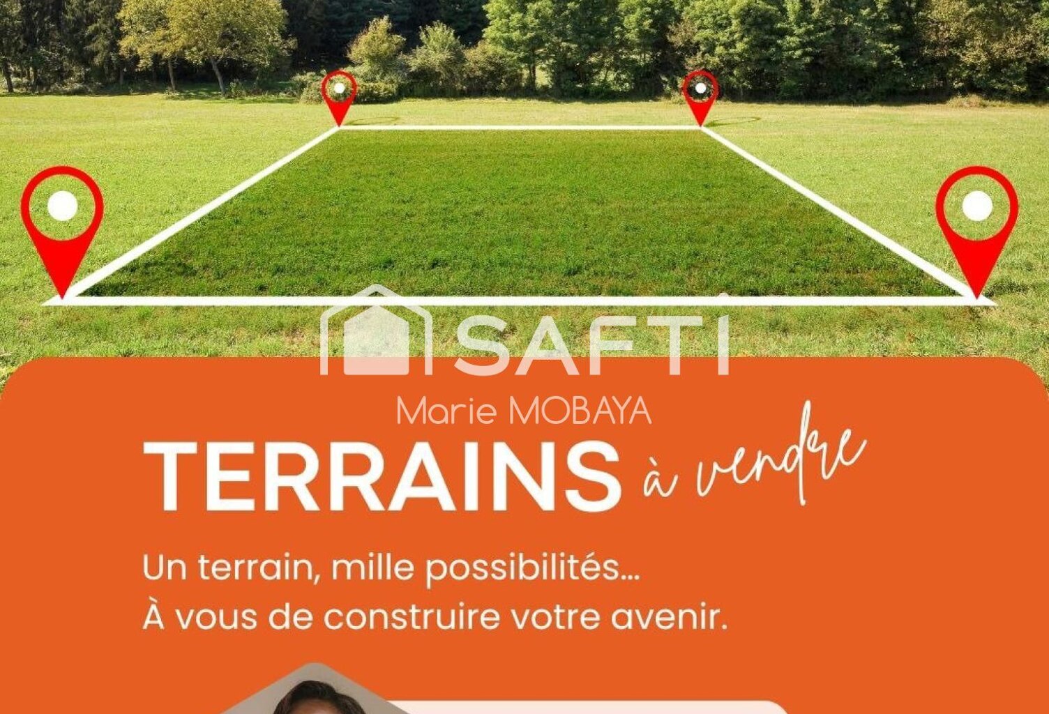 Terrain à bâtir SAINT-ANDRE-DE-CUBZAC 33240 - 426 m² « Libre de Constructeur » — photo 1