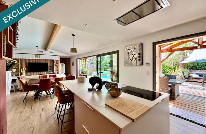 Villa contemporaine à vendre, 3 chambres, Piscine, Gujan-Mestras. — photo 2