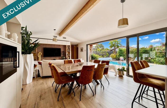 Villa contemporaine à vendre, 3 chambres, Piscine, Gujan-Mestras. — photo 3