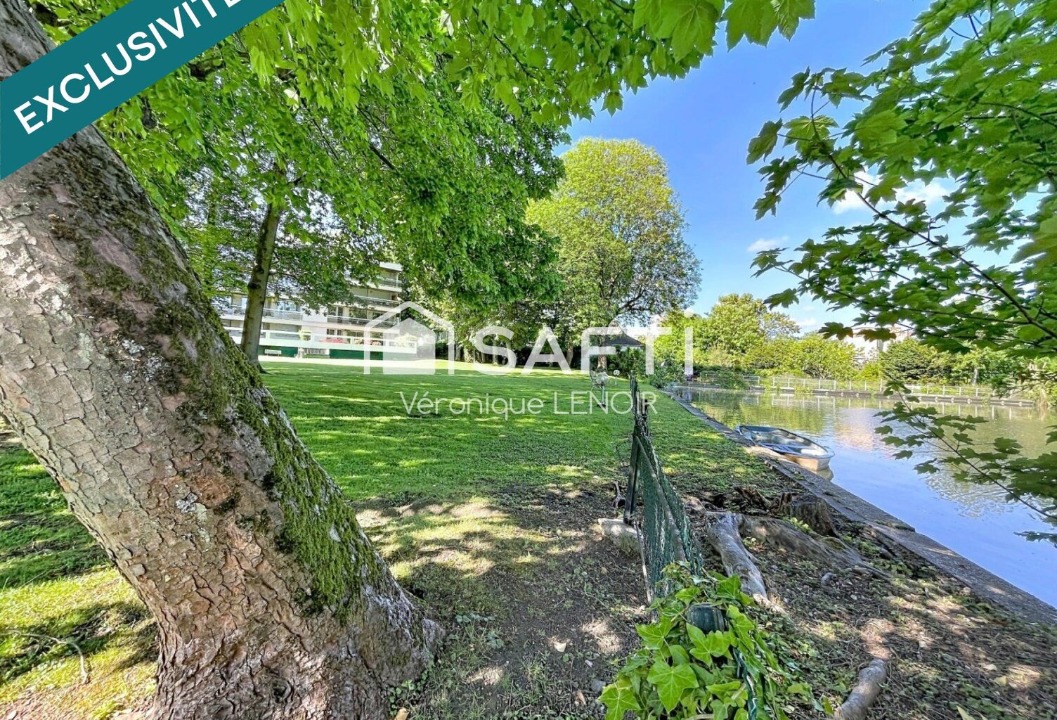 SAINT GRATIEN : superbe F4 de 103m2 avec TERRASSE — photo 1