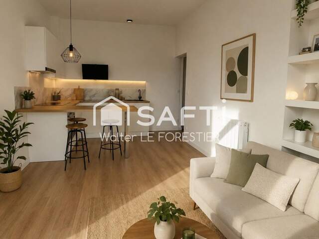 APPARTEMENT T3 RENOVE AVEC JARDIN ET PLACE DE PARKING — photo du bien