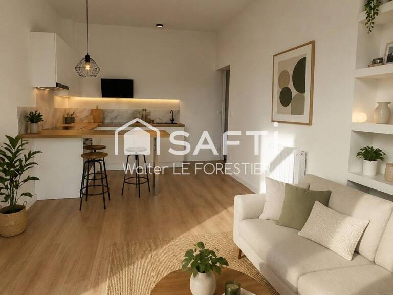 APPARTEMENT T3 RENOVE AVEC JARDIN ET PLACE DE PARKING — photo 1