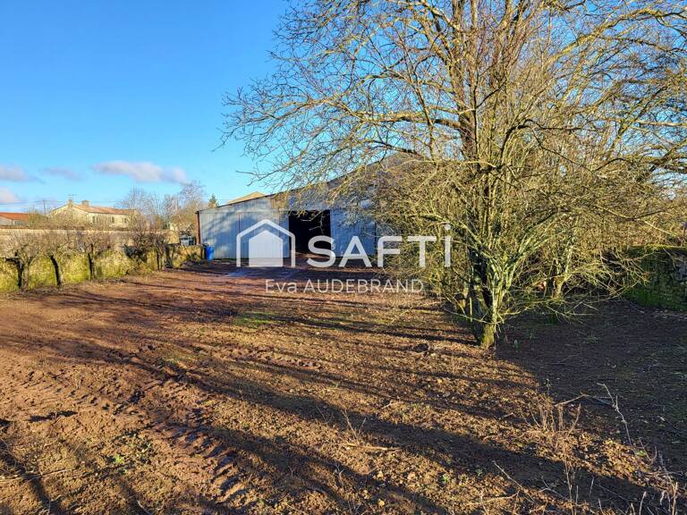 Hangar avec panneaux photovotaïques et parcelle constructible — photo 1