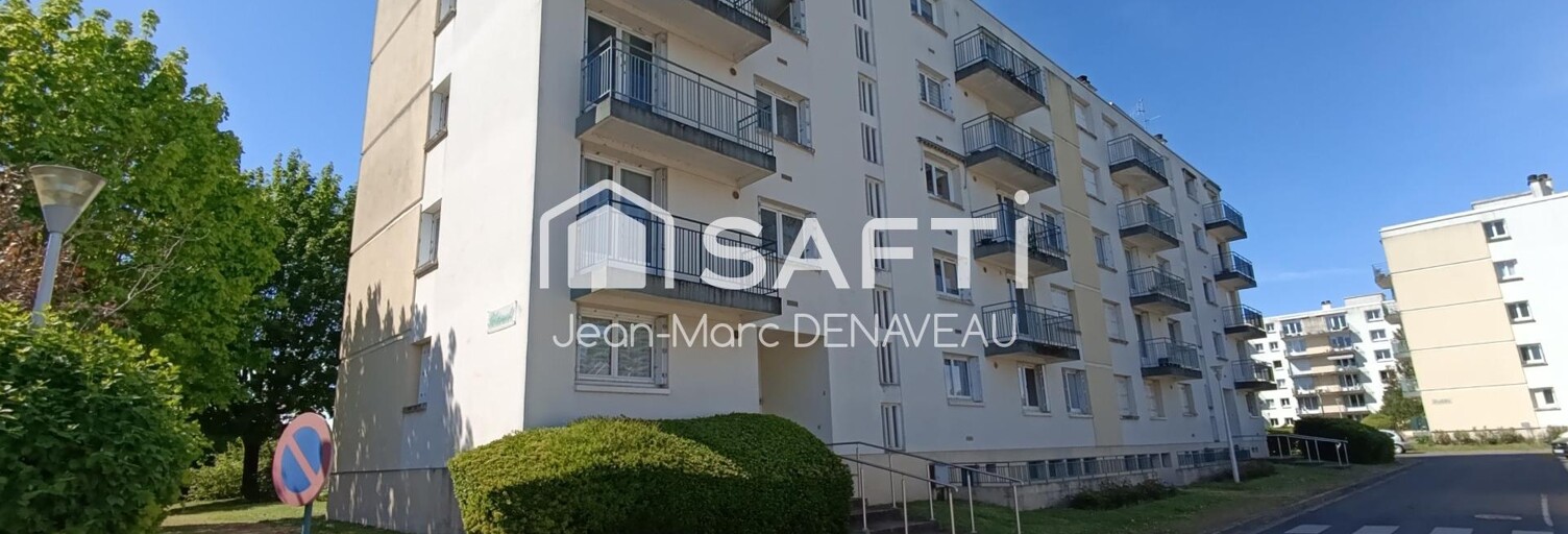 Appartement 2 Pièces 52 m² à vendre à Tours (37100)