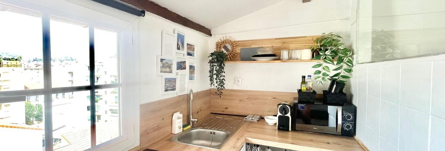 Appartement 1 Pièce 9 m² à vendre à Nice (06000)