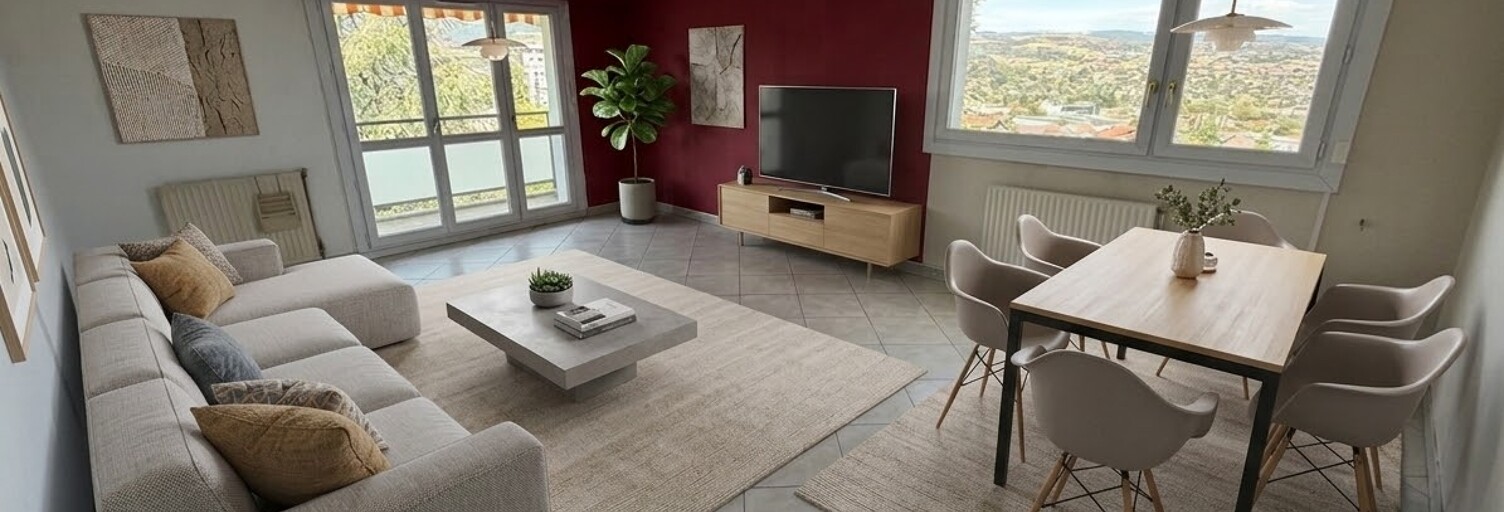 Appartement 3 Pièces 78 m² à vendre à Saint-Chamond (42400)
