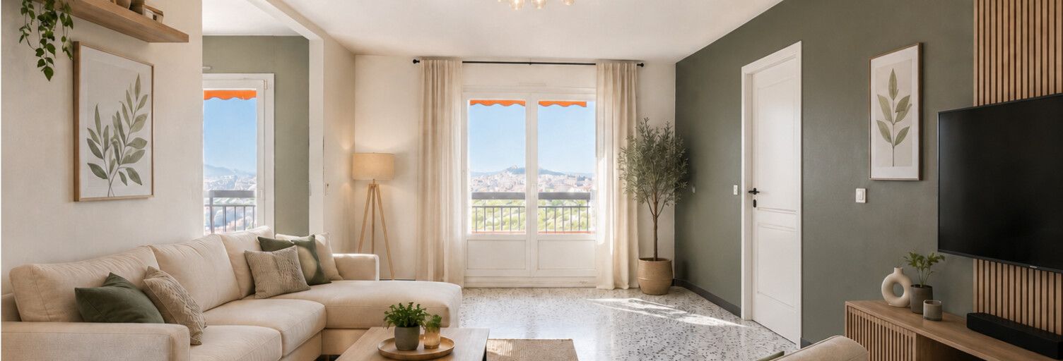 Appartement 4 Pièces 80 m² à vendre à Marseille 12 (13012)