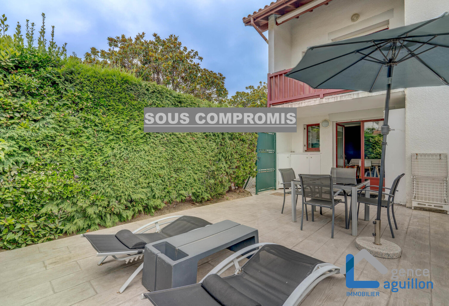HENDAYE PLAGE- 2 PIECES TERRASSE ET PARKING EN OPTION — photo 1