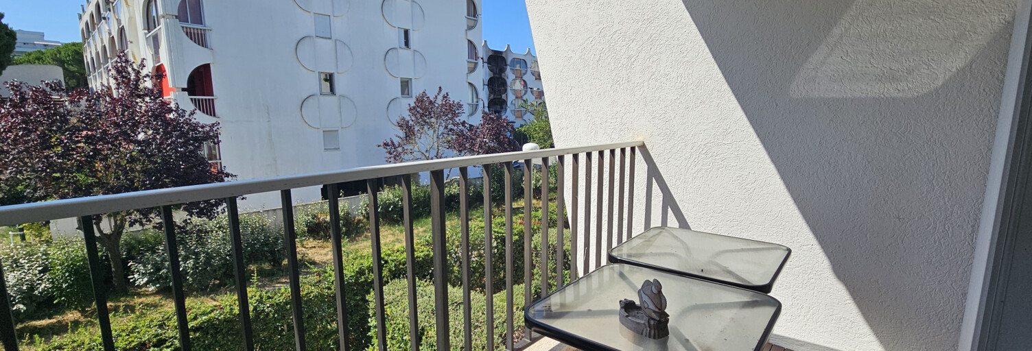 Appartement 2 Pièces 26 m² à vendre à La Grande-Motte (34280)