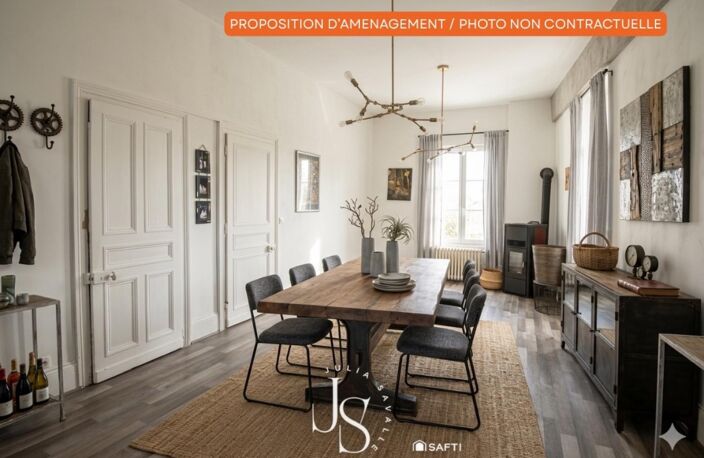 208 m² de pur cachet, une extension baignée de soleil et la vie de centre-ville à pied : et si votre nouvelle histoire commençait en 1848 ? — photo 5