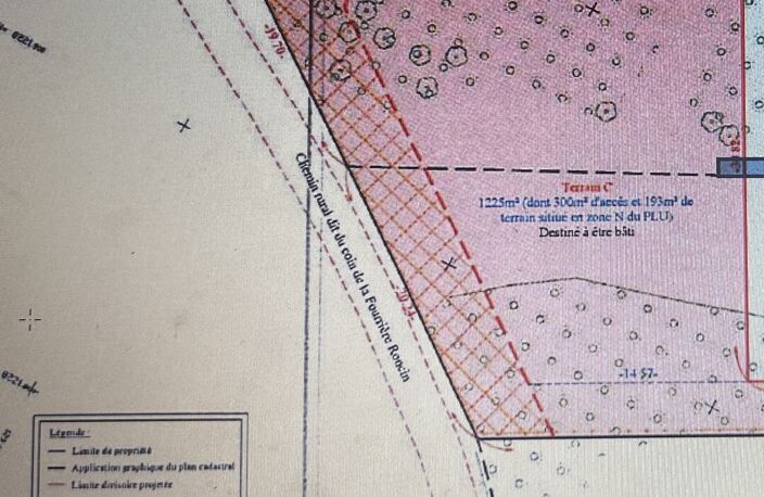 Vente Terrain à bâtir 1 225 m&sup2; — photo 2