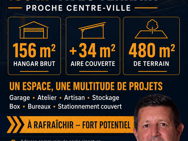 Vente Boutique/Local commercial 159 m&sup2; — photo 1
