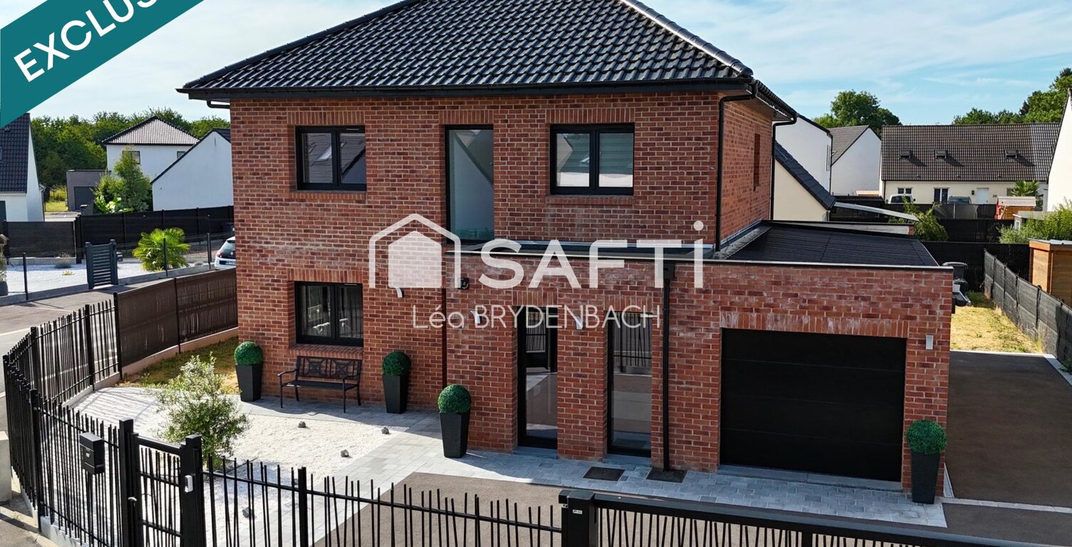 Maison contemporaine individuelle - 145 m2 - 4ch - Denain/Gerberas — photo 1
