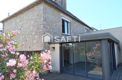 Maison en pierre mitoyenne  Pleurtuit centre  90 m²  3 chambres — photo du bien