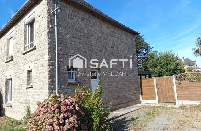Maison en pierre mitoyenne  Pleurtuit centre  90 m²  3 chambres — photo 2