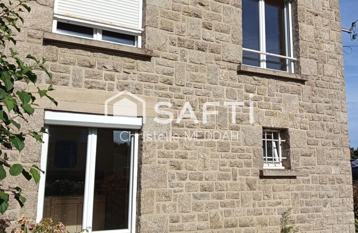 Maison en pierre mitoyenne  Pleurtuit centre  90 m²  3 chambres — photo 3