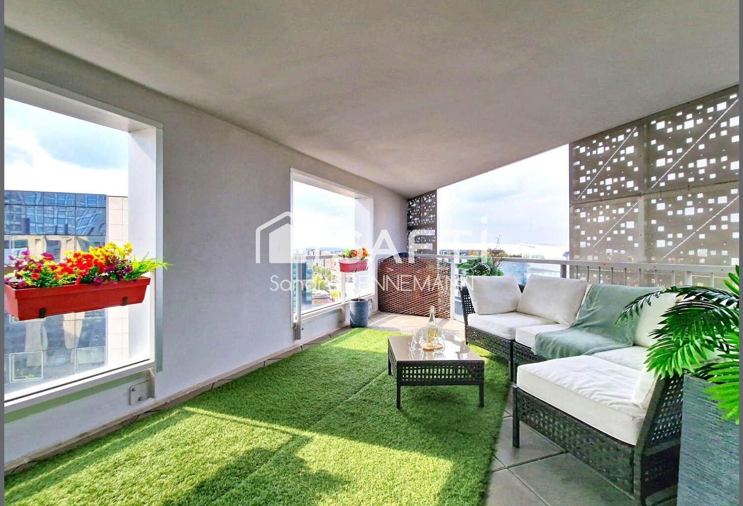2e chambre possible (Voir Plans). Terrasse, Vue. — photo 1