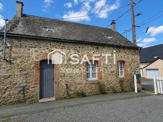 Maison en pierre a restaurée avec grand terrain clos dont une partie constructible — photo du bien