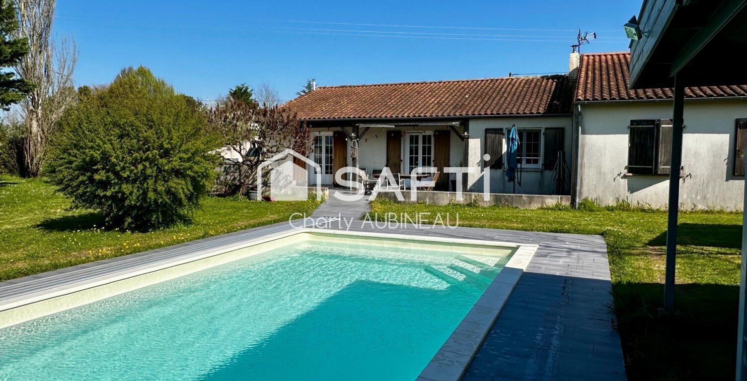 À vendre Maison de plain-pied avec piscine et grand terrain — photo 1