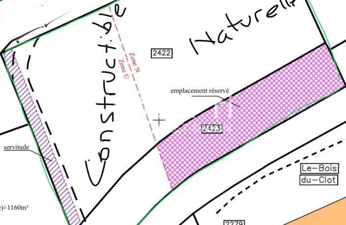 Terrain constructible à viabiliser les Vigneaux — photo 4