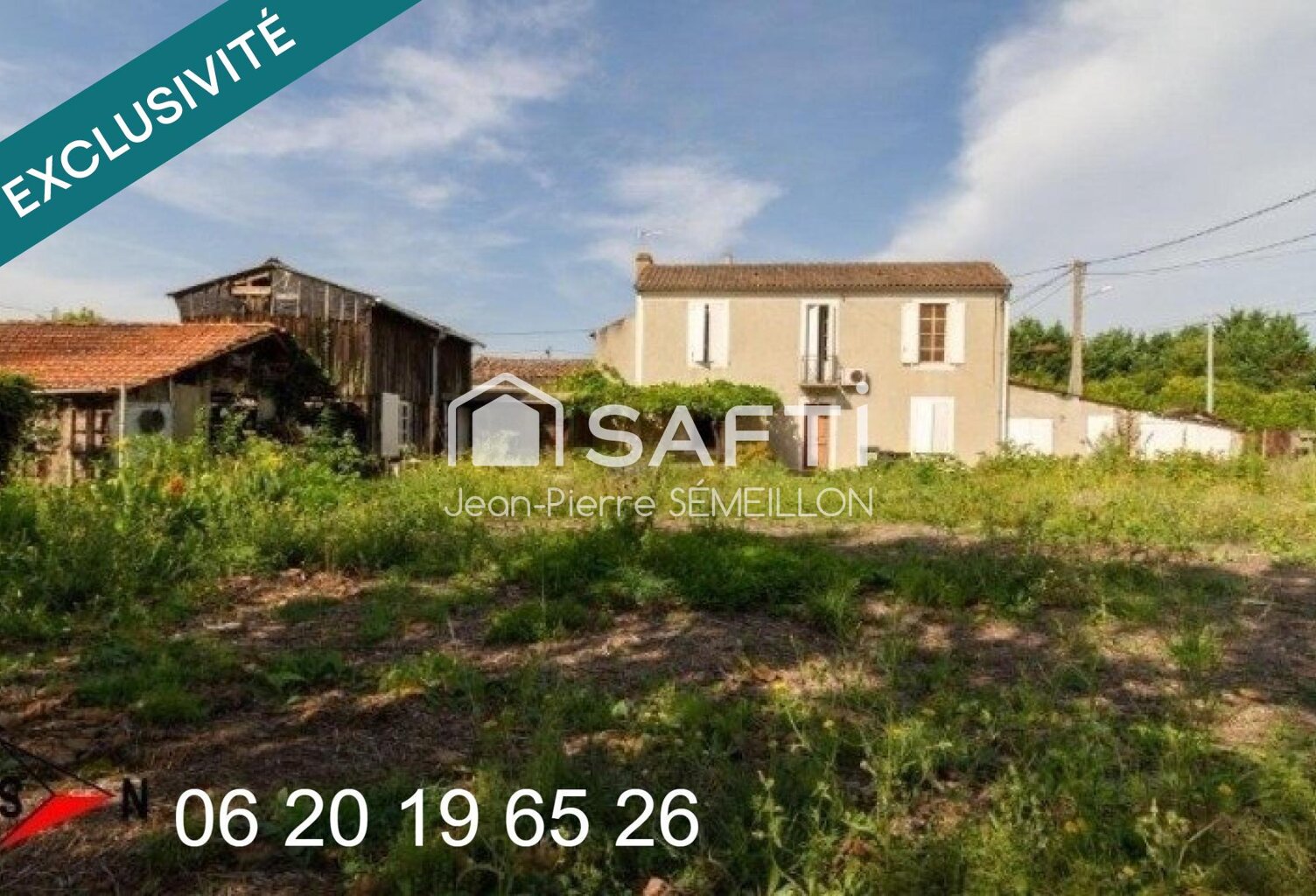 Agen maison 5 pièces et terrain constructible — photo 1