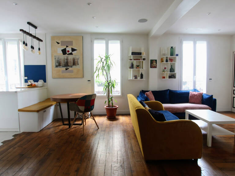 Montmartre appartement rénové 2 ch + cave — photo 1